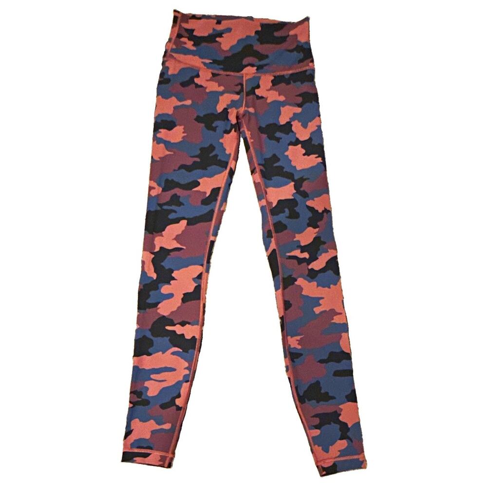 Lululemon Wunder Under HR Tight 28" *Full-On Luxtreme Camo Leggings - Size 4